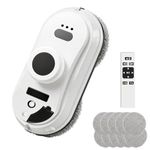 KEFIDEK Window Cleaning Robot with Tuya APP Control Ultrasonic 5600PA Auto Water Glass Cleaning Automatic Smart Robot Cleaner,Window Vacuum Cleaner with Control Windows