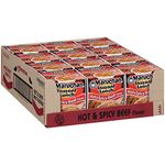 Maruchan Instant Lunch, Hot & Spicy Beef, 2.25-Ounce Packages (Pack of 12)