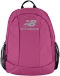 Concept One New Balance Laptop Backpack, Commuter Travel Bag for Men and Women, Burgundy, 19 Inch, New Balance Laptop Backpack, Commuter Travel Bag for Men and Women