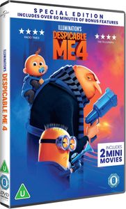 Despicable Me 4 DVD – Animated Family Movie