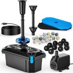 POPOSOAP RGB Pond Filter with Pump 