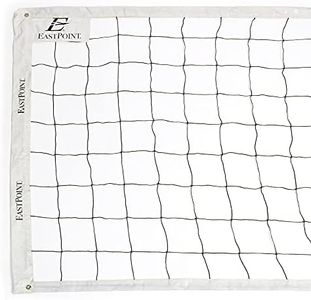 EastPoint Sports Replacement Volleyball Net with High Strength Cable, Reinforced Side Tapes, and Weather Resistant Material - Poles Not Included