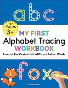 My First Alphabet Tracing Workbook: Practice Pen Control with ABCs and Animal Words (My First Preschool Skills Workbooks)