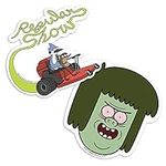 Regular Show Muscle Man and Mower C