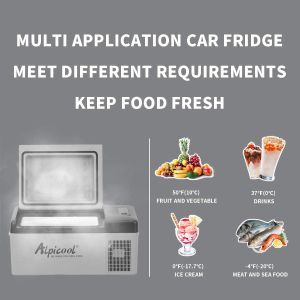 Alpicool 20L Portable Car Fridge Freezer – 12V Compressor, -20°C to 20°C