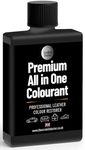 Scratch Doctor All in One Leather Colourant Self Seal Leather Dye Repair Paint for Furniture, Sofas, Car Seats (Black, 100ml)