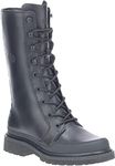 Harley-Davidson Footwear Women's Akers 9" Lace Motorcycle Boot, Black, 10 M US