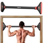 Lifelong Adjustable Pull-Up Bar for Home Gym | No Screws Hanging Bar, Adjustable Length (74-97cm), Doorway Chin-Up Bar, Gym Equipment for Men Workout, Strength Training, Weight Capacity (200kg)
