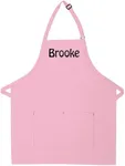 Made in the USA Personalized Embroidered Premium Adult Apron for Men Women Fathers Mothers Day Kitchen BBQ Grilling Gift