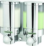 Better Living Products 76245-1 AVIVA Two Chamber Dispenser, Chrome