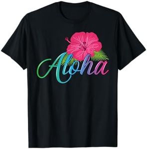 Aloha Hawaii from the island - Feel the Aloha Flower Spirit! T-Shirt