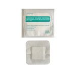 Sterile Non Woven Gauze Island Wound Dressings Sterile Large Size 10cm x 10cm (Box of 25) Self Adhesive Absorbent and Breathable Plasters