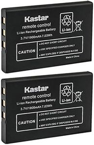 Kastar Battery 2 Pack Replacement for URC 11N09T NC0910 RLI-007-1 LIT0404, MX 810 MX-810, MX 880 MX-880, MX 890 MX-890, MX 950 MX-950, MX 980 MX-980, MX-990, MX-1200, X-8 Universal Remote Controls