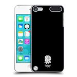 Head Case Designs Officially Licensed England Rugby Union Plain Black 2016/17 The Rose Hard Back Case Compatible With Apple iPod Touch 5G 5th Gen