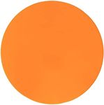 Champion Sports Round Poly Spot Markers for Sports, Activities, and Social Distancing - 10-inch, Set of 12 - Orange