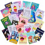 Playbees Assorted Coloring Books - 20PK - 5 Unique Themes - Kids Coloring Books Bulk for Ages 3-8 - Educational Art Gifts, Creative Learning Tools - Boys & Girls - 5x7 Inch