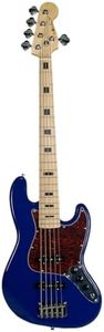 Vault JB Series 2 Jazz Bass 5-String Bass Guitar - Blue