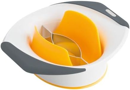 Zyliss Slice & Peel Mango Tool - Mango Slicer, Peeler and Pit Remover Tool - Mango Cutter with Stainless Steel Microblades - Dishwasher-Safe Kitchen Tool & Gadget