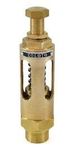 ZOLOTO Spring Loaded Safety Relief Valve,Open Discharge(Screwed) (1/2'' (15 mm))