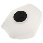 Kesoto Small Gas Tank with Cap for 2 Stroke 437 Quad Pocket Bike - Heavy Duty Gas Tanks 1.5-1.8L