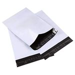 BESTEASY 100 14.5x19 White Poly Mailers Shipping Envelopes Bags(14.5x19, 100 Bags)