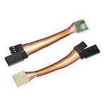 uxcell 2pcs RC Servo Signal Reverse Inverter Steering Gear Reverse Lead Wire 3-Pin 5-6V 2A