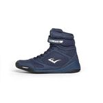 Everlast Elite V2 Boxing Shoes: Your Ultimate Training Companion for Excellence and Durability Boxing Shoes, Elite 2 Shoes, Training Footwear, Blue, 4 UK