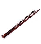 Nagina International 14" Rosewood & Maple Crafted Premium Yarn Knitting Needles | Stitching Accessories & Supplies (Rosewood, US Size 11-8mm)