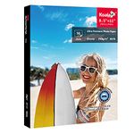 Koala Premium Photo Paper 8.5x11 inch High Glossy Heavyweight 66lb for inkjet printer 50 Sheets