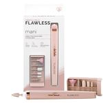 (Manicure) - Finishing Touch Flawless Salon Nails Kit, Electronic Nail File and Full Manicure and Pedicure Tool