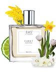 EM5™ Carat Long Lasting Perfume for Women | Floral Green Powdery Fragrance | Strong EDP Spray | Luxury Gift for Women