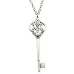 Necklace Key And Hearts