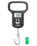 NIVERN Luggage Scale, Suitcase Weighing Scales and Travel Scales for Luggage, 110lb/50kg Capacity with LCD Display, Essential for Air Travel, Ideal for Air Flyers and Travelling Men