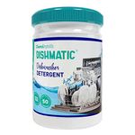 DISHMATIC Dishwasher Detergent (1 kg), Automatic Powerful Cleaner Dishwashing Powder for Spot-Free, Sparkling Clean Dishes [Compatible with All Dishwasher Machine]
