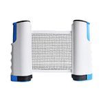 Ahomie Portable Ping Pong Net, Retractable Table Tennis Net, Adjustable for Any Table Anywhere, Indoor and Outdoor Ping Pong Sport