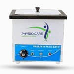 Physio Care Paraffin Wax Bath Machine | Professional Wax Therapy Unit for Pain Relief & Skin Care | Adjustable Thermostat | Ideal for Hand & Foot Therapy | Salon & Physiotherapy Use
