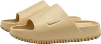 Nike Women's Sports Slides, Sesame/Sesame, 7