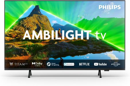 Philips 50" Ambilight 4K LED Smart TV – Titan OS, Dolby Atmos, Alexa
