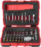 KS Tools - 150.7060 - Coffret d'embouts d'extraction pour vis 1/4 Torx - 6 pans - 34 pièces