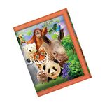 3D LiveLife Wallets - Wild Smile from Deluxebase. Lenticular 3D Safari Animal Wallet. Cash, Coin and Card Holder with Artwork Licensed from Renowned Artist Michael Searle