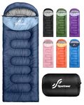 Sportneer Sleeping Bags for Adults - Kids Sleeping Bag 3-4 Season Lightweight Backpacking Sleeping Bag Cold Weather & Warm, Compact, Single Adult Girls Boys Camping Sleep Bag