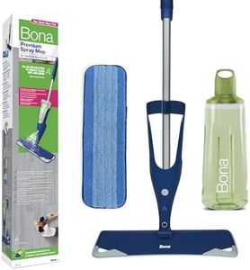 Bona Hard Surface Premium Spray Mop + Microfiber Cleaning Pad (Washable) + 0,85L Floor Cleaning Liquid - Stone - Tile - Laminate - Vinyl - LVT - Multi Surface Floor Cleaner