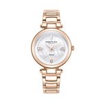 Kenneth Cole Analog White Dial Women's Watch-KCWLG2236304LD