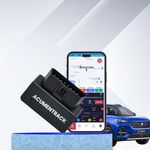 Acumen Track OBD GPS Tracker – Wireless Real-Time Tracker for Car, Voice Monitoring, Geo-Fencing, Easy Plug-in | iOS & Android App, 1-Year Warranty, Car Tracker