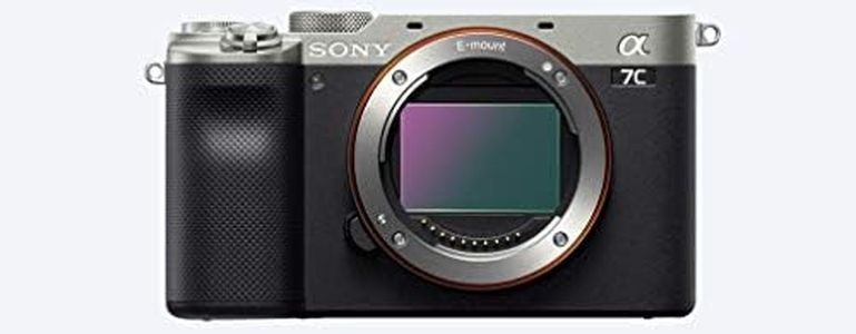 Sony Alpha 7 C - Cámara evil de fotograma completo (compacta y ligera, enfoque automático a tiempo real, 24.2 MP, sistema de estabilización de 5 ejes, batería de gran capacidad, Solo Body) Plata