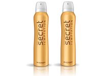 Secret Temptation Mystery Long Lasting Deodorants for Women, Pack of 2 (150ml each)|Body Spray Combo|Gift for Her