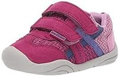 pediped Baby-Girl's Gehrig First Walker Shoe, Pink, 20 Child EU Toddler (5 US)