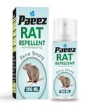 Paeez™ Rat Repellent Spray For Car || All-Natural Protection for Cars & Home || Composed of Peppermint, Thyme, Eucalyptus, Oils || Chemical-Free Protection (200ML) Pack of - 1