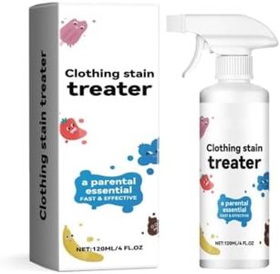All In One Instant Stain Remover Liquid Spray for Clothes - Multi Purpose Roll Bead Fabric Cleaner for Cotton, Linen, Polyester, Blended Fabric, Denim, Down Jackets & More (120ml) (Pack of 1)