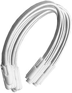 PisciHogar Tensores Gomas elásticas para Lona o cobertor de Invierno de Piscina. Regulables. Pack de: (30 Uds)